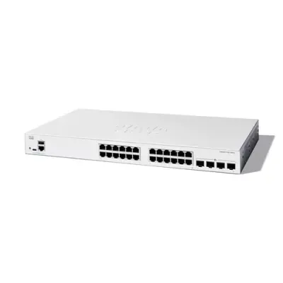 Cisco Catalyst 1200-24T-4X Smart Switch, 24 Port GE, 4x10GE SFP+, Limited Lifetime Protection (C1200-24T-4X) - Thumbnail 3