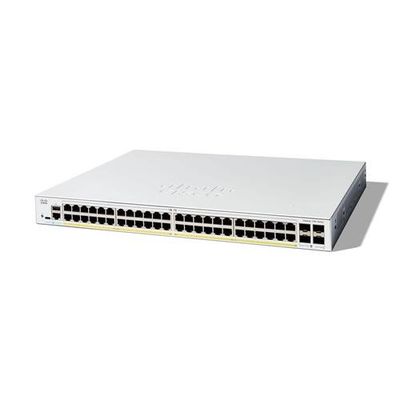 Cisco Catalyst 1200-48P-4G Smart Switch. 48 Port GE. PoE. 4x1GE SFP. L