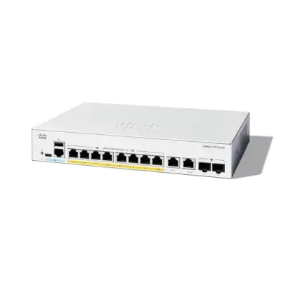 Cisco Catalyst 1300-8P-E-2G Managed Switch. 8 Port GE. PoE. Ext PS. 2x - Thumbnail 2