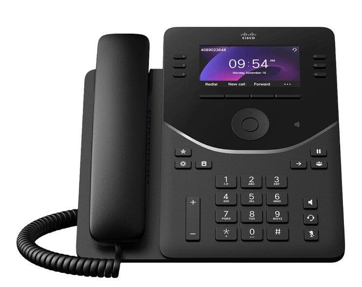 Cisco DP-9851-K9= IP phone Black 6 lines LCD - Image 1