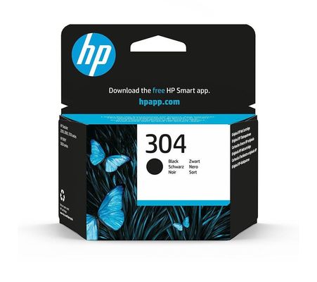 HP 304 Black Original Standard Capacity ink cartridge Standard Yield - Thumbnail 2