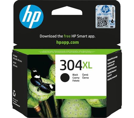 HP 304XL Black Original High Capacity Ink Cartridge - Thumbnail 2