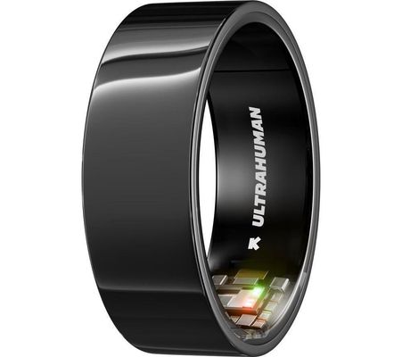 Ultrahuman Ring AIR – Sleep and Fitness Tracker, Smart Ring for Men and Women, No app fee for standard features, Up to 6 days battery life (Size 11 )