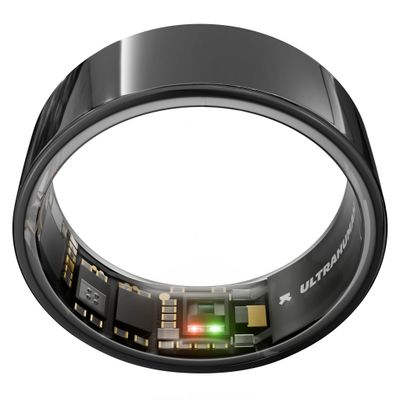 Ultrahuman Ring AIR – Sleep and Fitness Tracker, Smart Ring for Men and Women, No app fee for standard features, Up to 6 days battery life (Size 13)