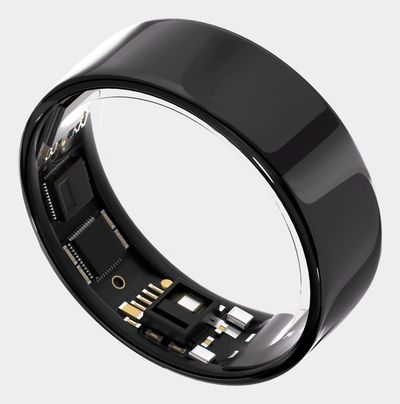 Ultrahuman Ring Air- Size-14- Aster Air Black - Thumbnail 2