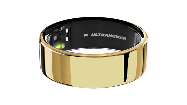 ULTRAHUMAN Ring Air - Bionic Gold, Size 8, Gold