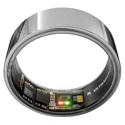 Ultrahuman Ring AIR Sleep and Fitness Tracker Smart Ring for Men and Women No app fee for standard features Up to 6 days battery life (Size 6)