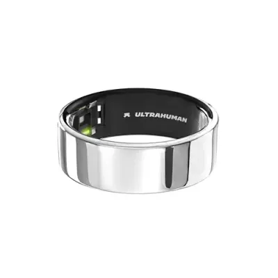 Ultrahuman Ring AIR – Sleep and Fitness Tracker, Smart Ring for Men and Women, No app fee for standard features, Up to 6 days battery life (Size 11) - Thumbnail 3