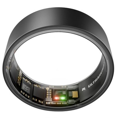 Ultrahuman Ring AIR Sleep and Fitness Tracker Smart Ring for Men and Women No app fee for standard features Up to 6 days battery life (Size 6)