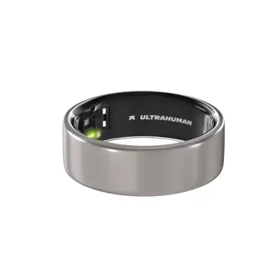Ultrahuman Ring AIR Sleep and Fitness Tracker Smart Ring for Men and Women No app fee for standard features Up to 6 days battery life (Size 14 )