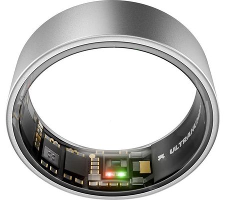 Ultrahuman Ring AIR – Sleep and Fitness Tracker, Smart Ring for Men and Women, No app fee for standard features, Up to 6 days battery life (Size 14 )