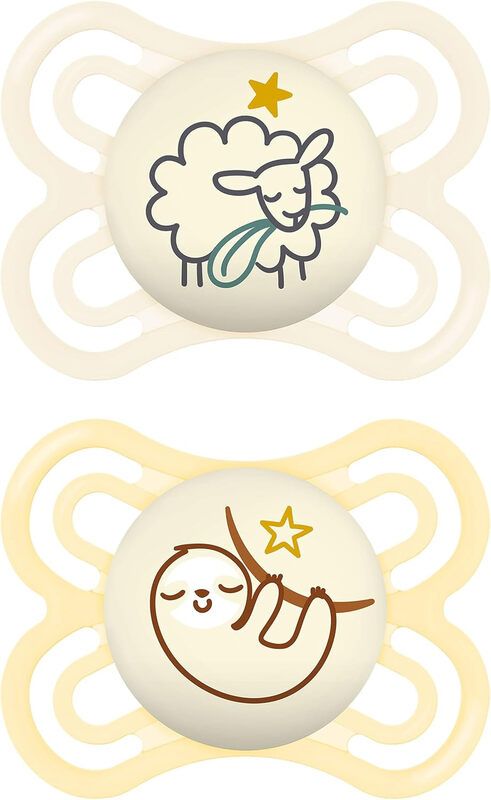 Mam Perfect Night 0+ Soother - 2 Pack - Image 1