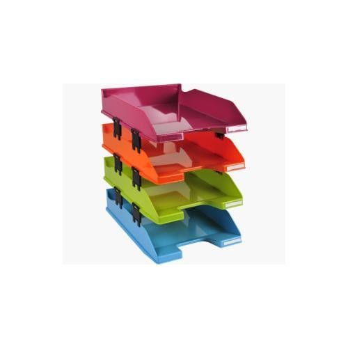 Exacompta 113298SETD desk tray/organizer Polystyrene Multicolour - Image 1