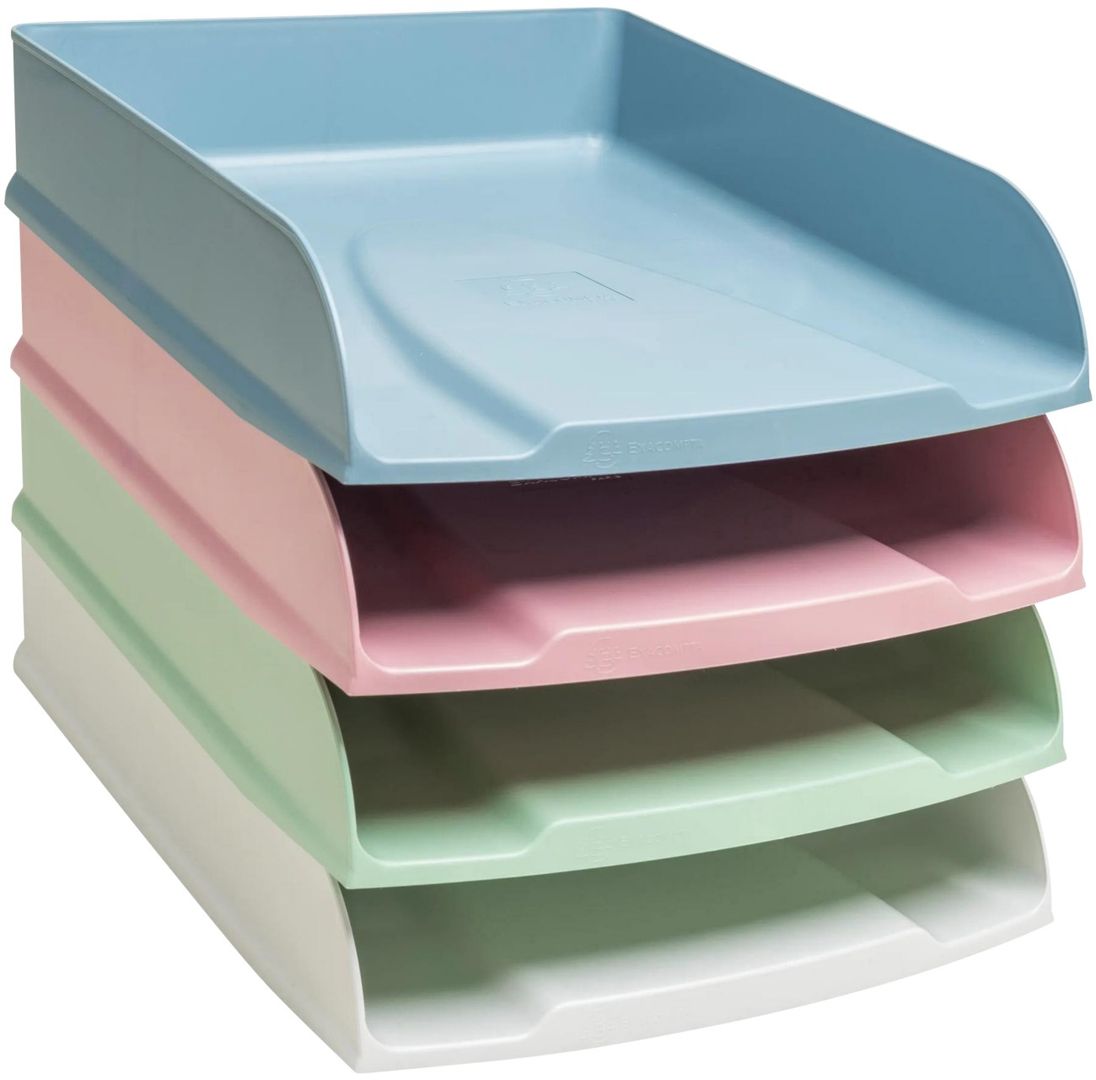 Exacompta 111303SETD desk tray/organizer Plastic Assorted colours - Image 1