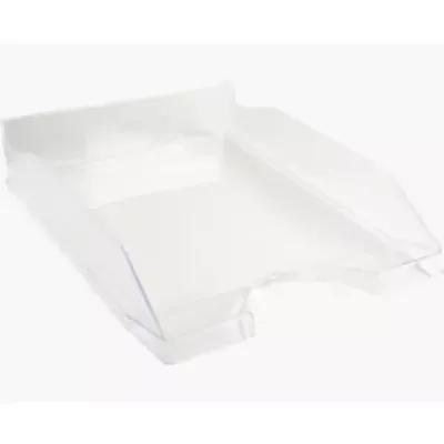 Exacompta 12323D desk tray/organizer Transparent