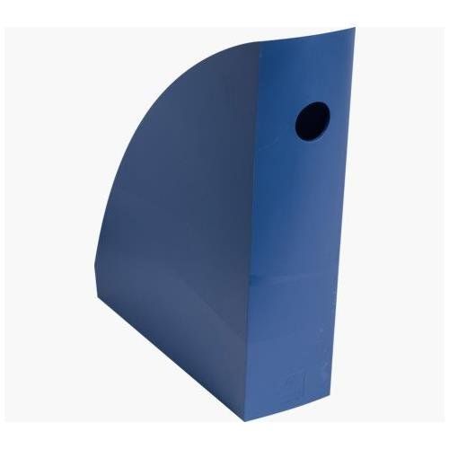 Exacompta NeoDeco Magazine File 266x82x305mm French Blue (Each) - 1822 - Image 1
