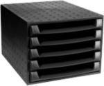 Exacompta 221014D. Frame colour: Black. Width: 387 mm Depth: 284 mm Height: 218 mm