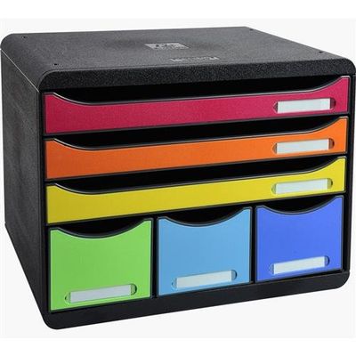 Exacompta Store-Box Maxi 6 Drawers