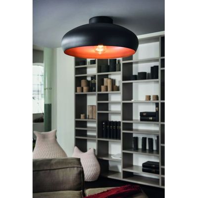 EGLO Mogano ceiling light made of metal, Ø 40 cm, black