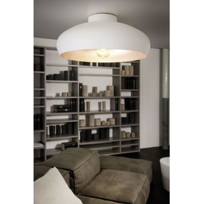 EGLO Mogano ceiling lamp made of metal, Ø 40 cm, white