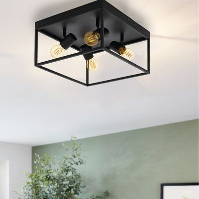 EGLO Silentina ceiling lamp four-bulb, 36 x 36 cm