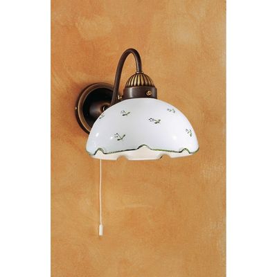 austrolux Nonna flower wall light, green - Thumbnail 2