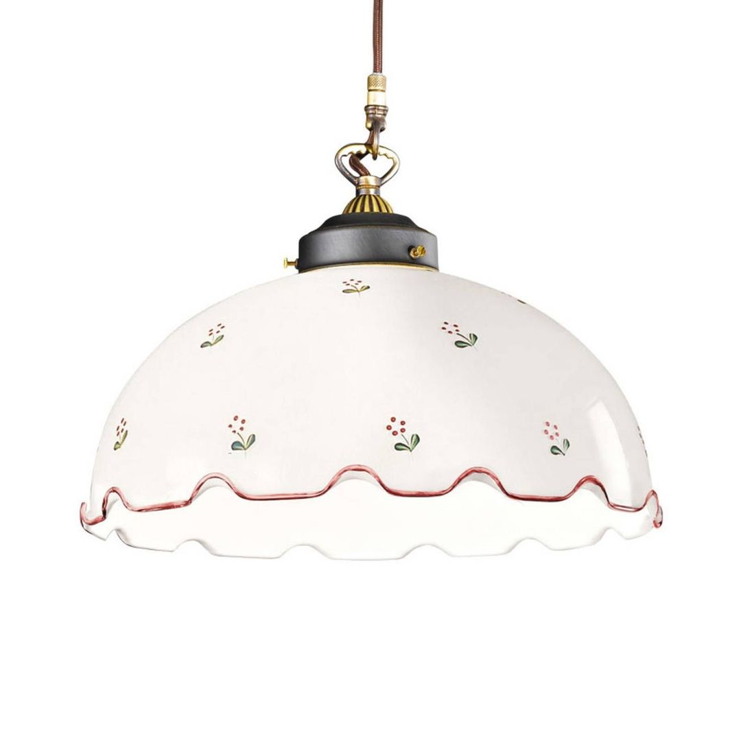 austrolux Nonna flower hanging lamp Ø 36 cm 1-bulb pink - Image 1