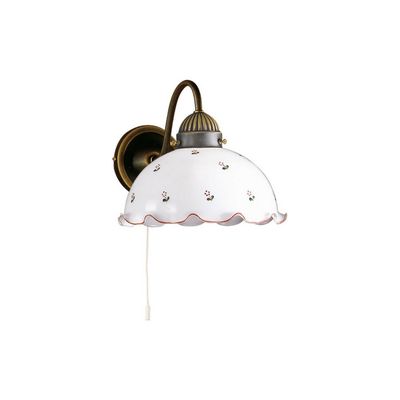 austrolux Rustic wall light Nonna, red and green - Thumbnail 2