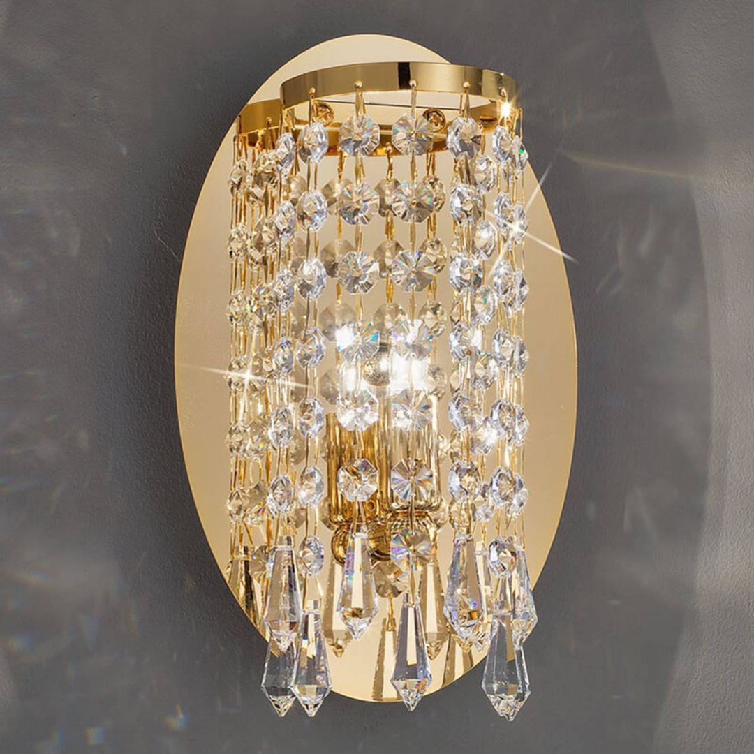 KOLARZ Charleston - crystal wall light, 24 cm - Image 1
