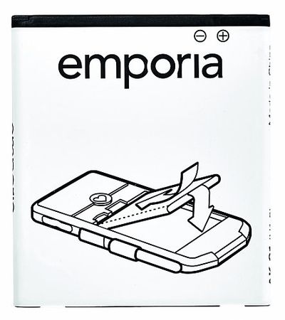 Emporia AK-S3-BC mobile phone spare part Battery Black, White