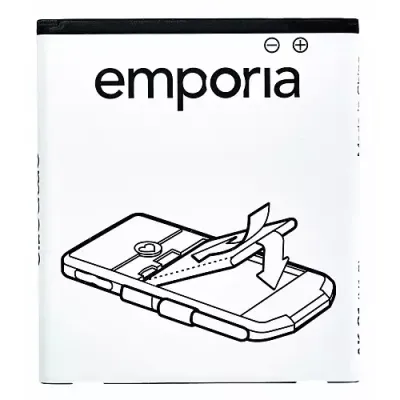Emporia AK-S3-BC mobile phone spare part Battery Black, White - Thumbnail 2