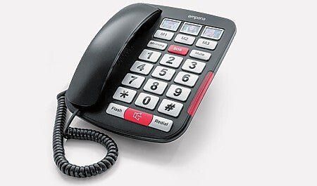 Emporia AMPLI40 telephone Black