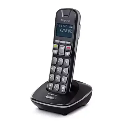 Emporia TH-21 Analog telephone Caller ID Black - Thumbnail 2