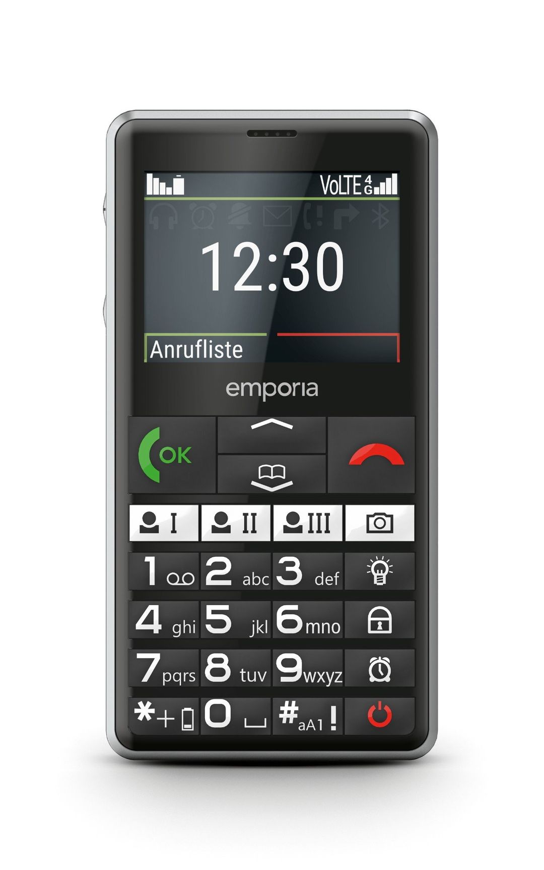 Emporia emporiaPURE-LTE 5.87 cm (2.31") 107 g Black Senior phone - Image 1
