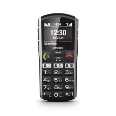 Emporia SIMPLICITY 5.08 cm (2") 94 g Black, Silver - Thumbnail 2
