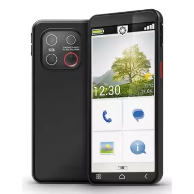 Emporia emporiaSMART.7mini 13.8 cm (5.45") Single SIM Android 15 4G USB Type-C 6 GB 128 GB 3500 mAh Black - Thumbnail 3