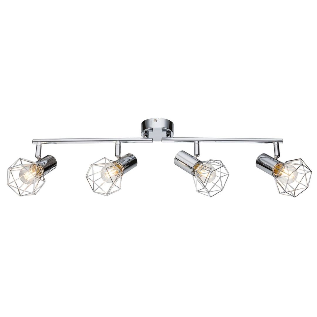 Globo Moving spotlights - 4-bulb ceiling light Daiva - Image 1