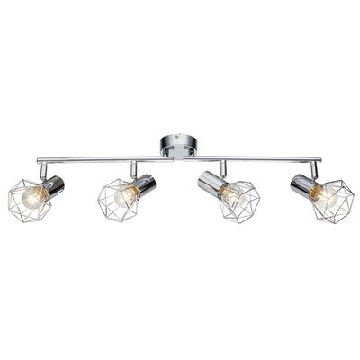 Globo Moving spotlights - 4-bulb ceiling light Daiva