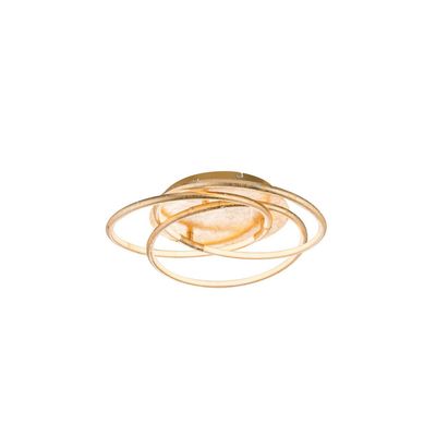 Globo Barna - an LED ceiling lamp in a golden design - Thumbnail 2