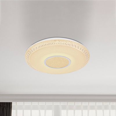 Globo Klemens LED ceiling light, round, dimmable, RGBW
