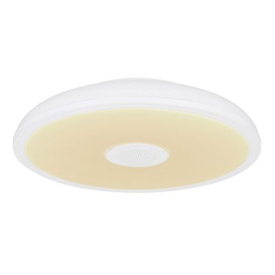 Globo Raffy LED ceiling light speaker RGBW white - Thumbnail 2