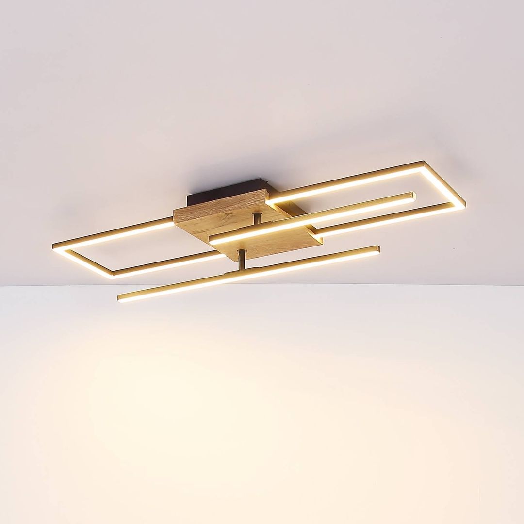 Globo Kendra LED ceiling light, length 80 cm - Image 1