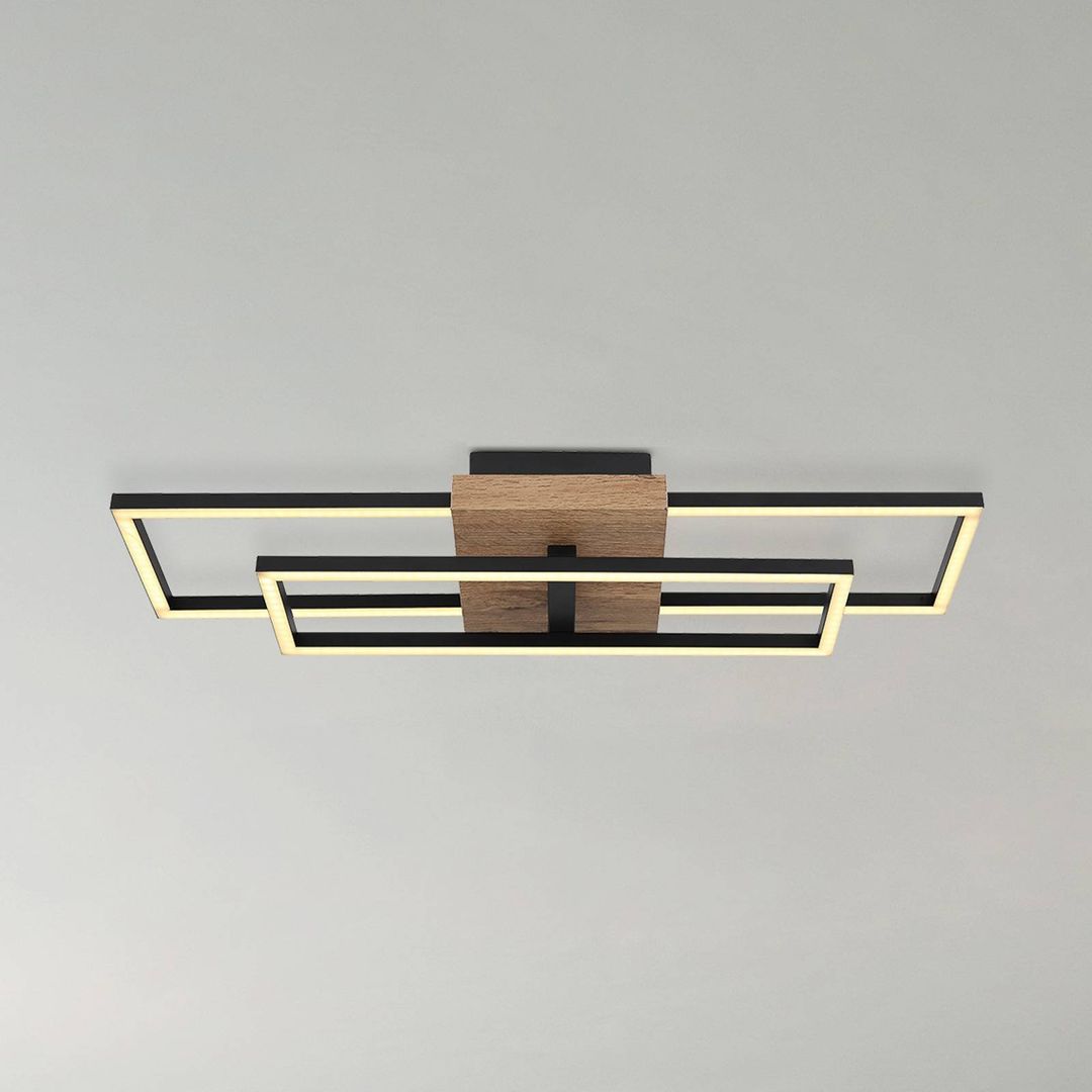 Globo Kendra LED ceiling light, length 60 cm - Image 1