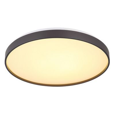 Globo Eclypse LED ceiling light, anthracite, Ø 48 cm, acrylic/metal - Thumbnail 2
