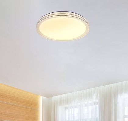 Globo Veleno LED ceiling light, white, Ø 49 cm, glitter effect