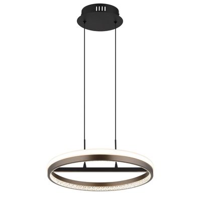 Globo Della LED hanging light, Ø 40 cm, dark grey, metal - Thumbnail 2