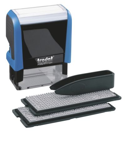 Trodat Printy 4912 Typo Self Inking DIY Stamp Max Plate Size 47x18mm B