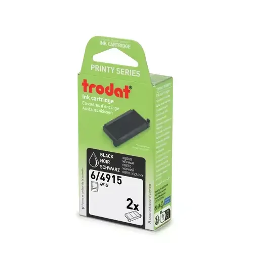 Trodat 6/4915/SS Ink cartridge Black - Image 1