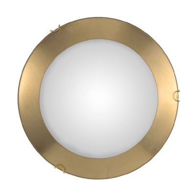 austrolux KOLARZ Moon Leaf wall lamp, gold, Ø 40 cm