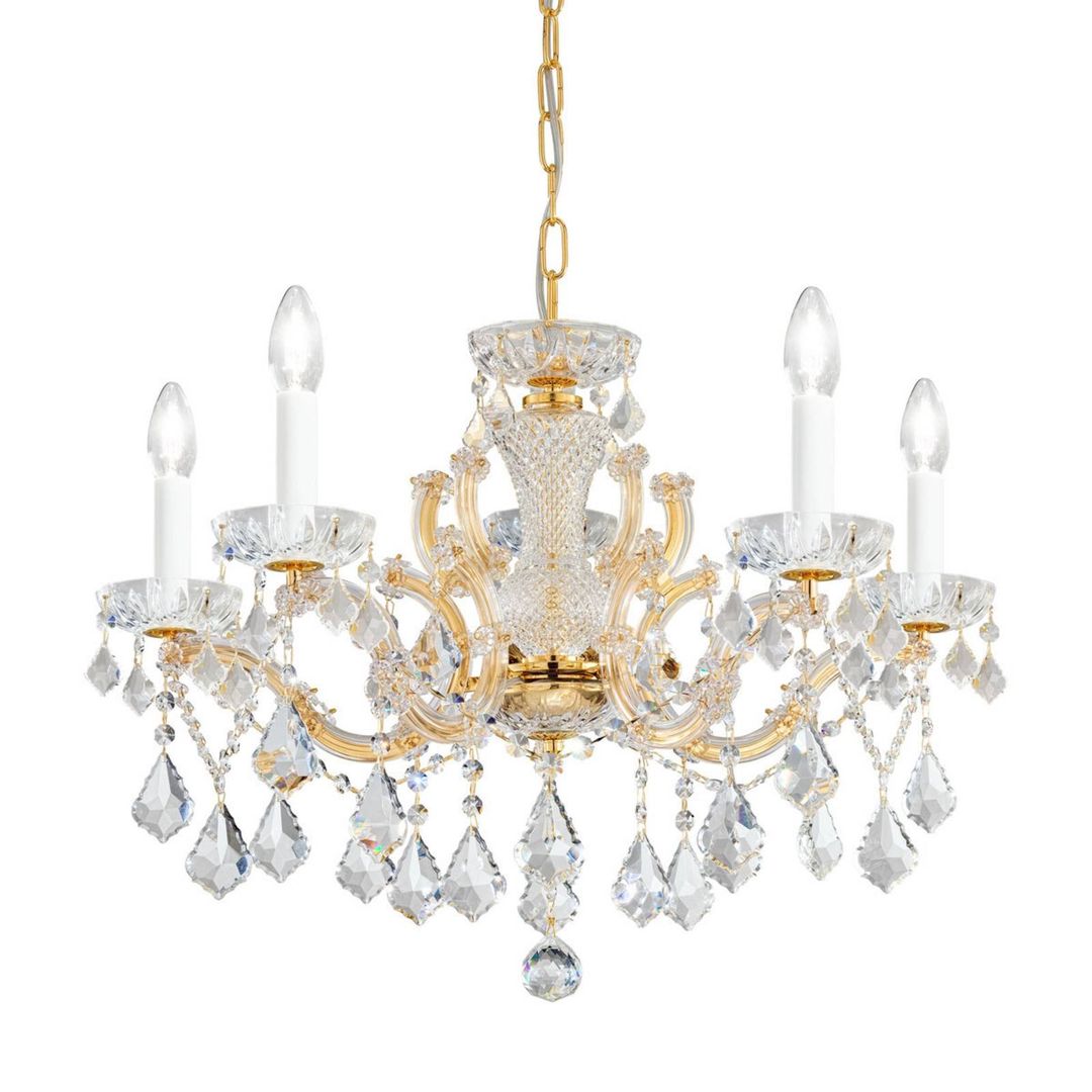 KOLARZ Maria Louise chandelier crystal 5-bulb - Image 1